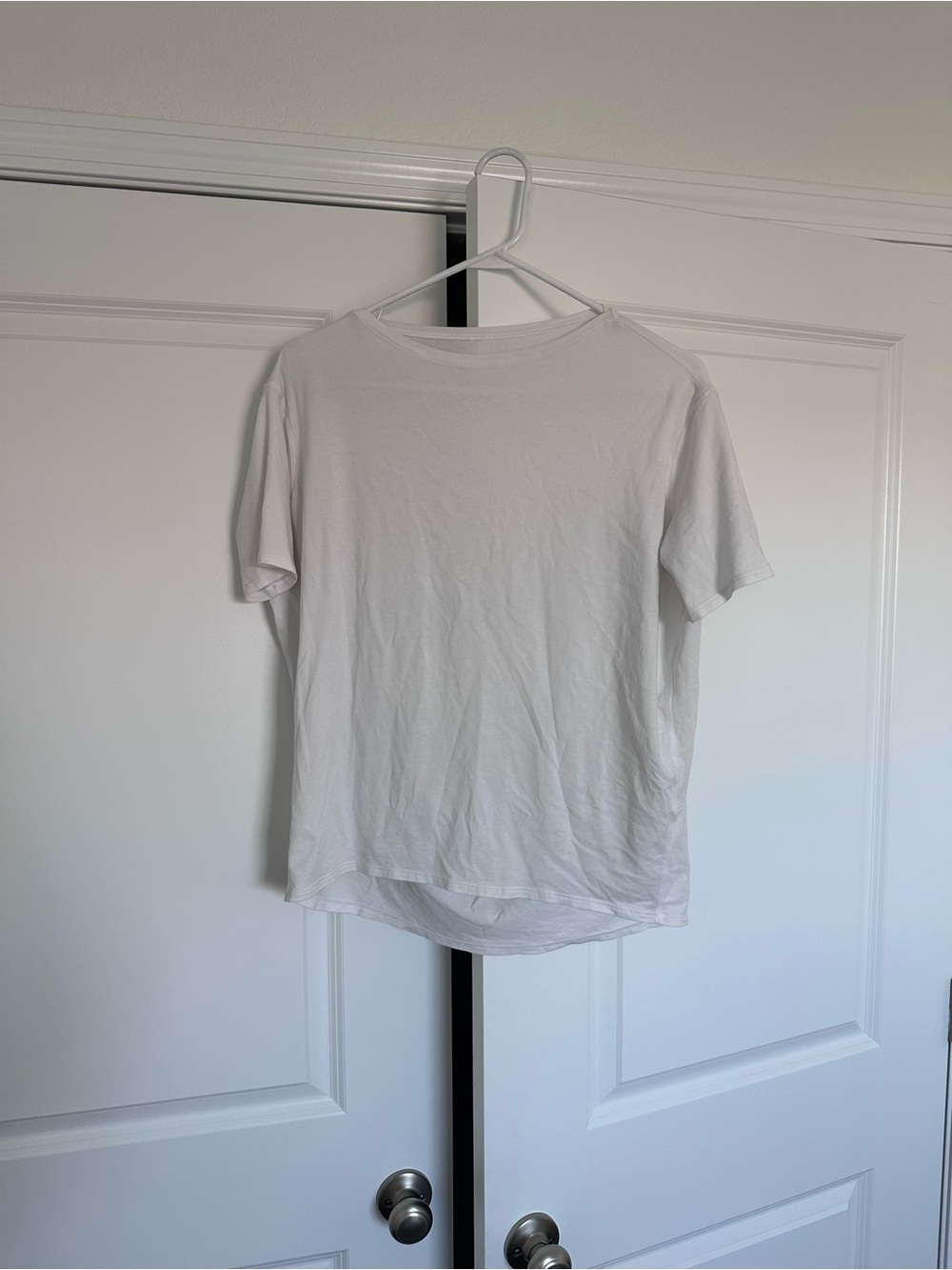 Classic White Crew Neck T-Shirt - Women’s